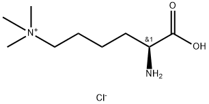 H-LYS(ME)3-OH CHLORIDE Struktur