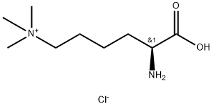H-LYS(ME)3-OHクロリド 化学構造式