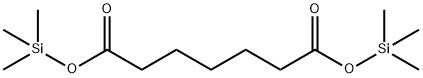 Heptanedioic acid bis(trimethylsilyl) ester 结构式