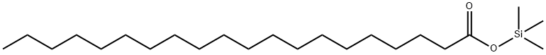 Icosanoic acid trimethylsilyl ester Structure