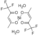 NICKEL 1,1,1-TRIFLUORO 2,4-PENTANEDIONATE 化学構造式