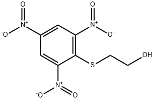 2-((2,4,6-Trinitrophenyl)thio)ethanol Struktur