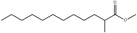 2-Methyldodecanoic acid methyl ester Structure