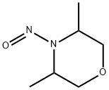 3,5-ジメチル-4-ニトロソモルホリン 化学構造式