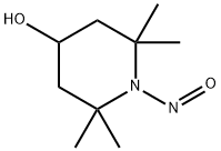 2,2,6,6-四甲基-1亚硝基哌啶-4-醇, 55556-90-6, 结构式