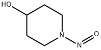 1-ニトロソピペリジン-4-オール 化学構造式