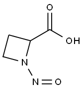 1-Nitroso-2-azetidinecarboxylic acid Structure