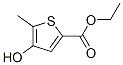 4-Hydroxy-5-methyl-2-thiophenecarboxylic acid ethyl ester Struktur