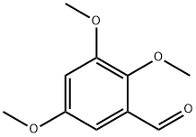 2,3,5-トリメトキシベンズアルデヒド 化学構造式