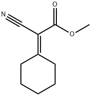 CYANO-CYCLOHEXYLIDENE-ACETIC ACIDMETHYL ESTER Structure