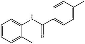 4-メチル-N-(2-メチルフェニル)ベンズアミド 化学構造式