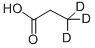 PROPIONIC-3,3,3-D3 ACID Structure