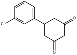 5-(3-CHLORO-PHENYL)-CYCLOHEXANE-1,3-DIONE Structure