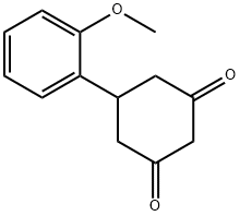 5-(2-甲氧基苯)环己烷1,3-二酮, 55579-77-6, 结构式