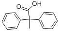 2,2-二苯基丙酸,5558-66-7,结构式