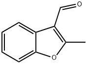 2-メチルベンゾフラン-3-カルブアルデヒド 化学構造式