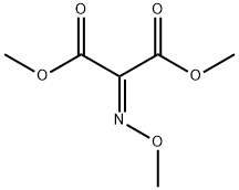(メトキシイミノ)マロン酸ジメチル 化学構造式