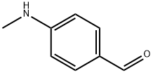 4-(メチルアミノ)ベンズアルデヒド 化学構造式