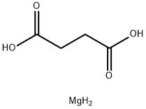 琥珀酸镁,556-32-1,结构式