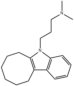 伊普吲哚 结构式