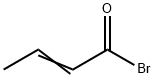 2-ブテノイルブロミド 化学構造式