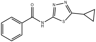 556042-48-9 Benzamide, N-(5-cyclopropyl-1,3,4-thiadiazol-2-yl)- (9CI)