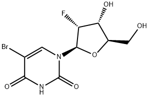 5-bromo-1-(2-fluoro-2-deoxyribofuranosyl)uracil|5-溴-2'-脱氧-2'-氟尿苷