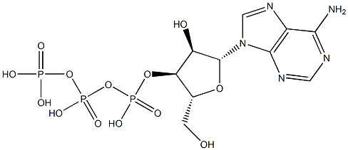Adenosine 3'-triphosphoric acid Structure