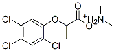 dimethylammonium 2-(2,4,5-trichlorophenoxy)propionate Struktur