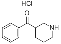 3-BENZOYLPIPERIDINE HYDROCHLORIDE Struktur