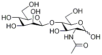 2-ACETAMIDO-2-DEOXY-4-O-(BETA-D-MANNOPYRANOSYL)-D-GLUCOSE Structure