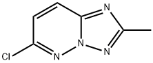 6-クロロ-2-メチル-[1,2,4]トリアゾロ[1,5-B]ピリダジン 化学構造式