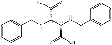 erythro-N-benzyl-3-(benzylamino)aspartic acid  Structure