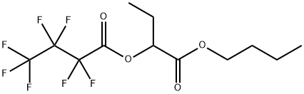 Heptafluorobutyric acid 1-(butoxycarbonyl)propyl ester 结构式