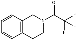 1,2,3,4-Tetrahydro-2-(trifluoroacetyl)isoquinoline Structure