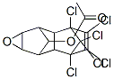 Acetic acid 3,4,5,6,9,9-hexachloro-1a,2,2a,3,6,6a,7,7a-octahydro-2,7:3,6-dimethanonaphth[2,3-b]oxiren-8-yl ester Struktur