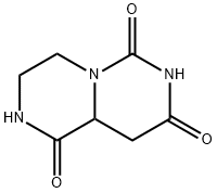 2H-Pyrazino[1,2-c]pyrimidine-1,6,8(7H)-trione,tetrahydro-(7CI,8CI,9CI) Struktur