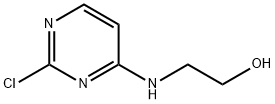 2-[(2-chloropyrimidin-4-yl)amino]ethanol Struktur