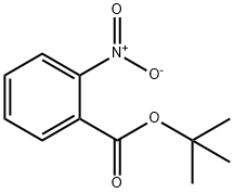 2-硝基苯甲酸叔丁酯 结构式