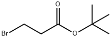 T-BUTYL 3-BROMOPROPIONATE  97 Structure