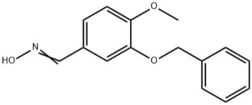 3-(BENZYLOXY)-4-METHOXYBENZALDEHYDE OXIME Structure
