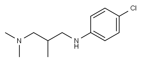 N'-(4-Chlorophenyl)-N,N,2-trimethyl-1,3-propanediamine Structure