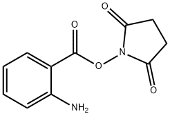N-(2-aminobenzoyloxy)succinimide Structure