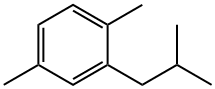 1,4-ジメチル-2-(2-メチルプロピル)ベンゼン 化学構造式