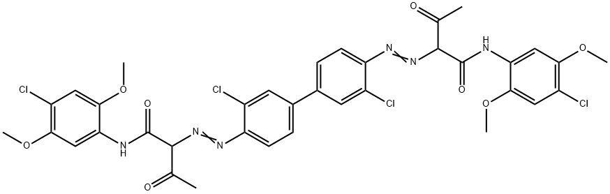 Pigment Yellow 83 Structure