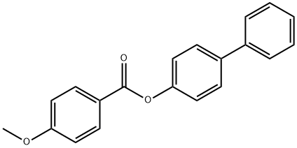 [1,1'-biphenyl]-4-yl 4-methoxybenzoate Structure