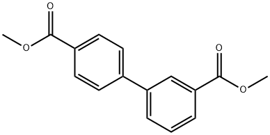 dimethyl [1,1'-biphenyl]-3,4'-dicarboxylate Structure