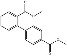dimethyl [1,1'-biphenyl]-2,4'-dicarboxylate Structure