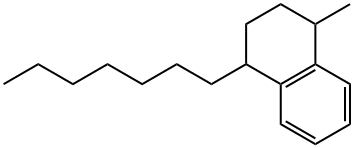 1-heptyl-1,2,3,4-tetrahydro-4-methylnaphthalene|