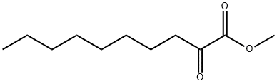 2-Ketocapric acid methyl ester Structure